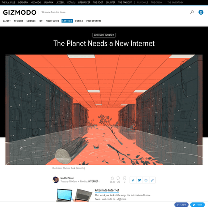 The Planet Needs a New Internet
