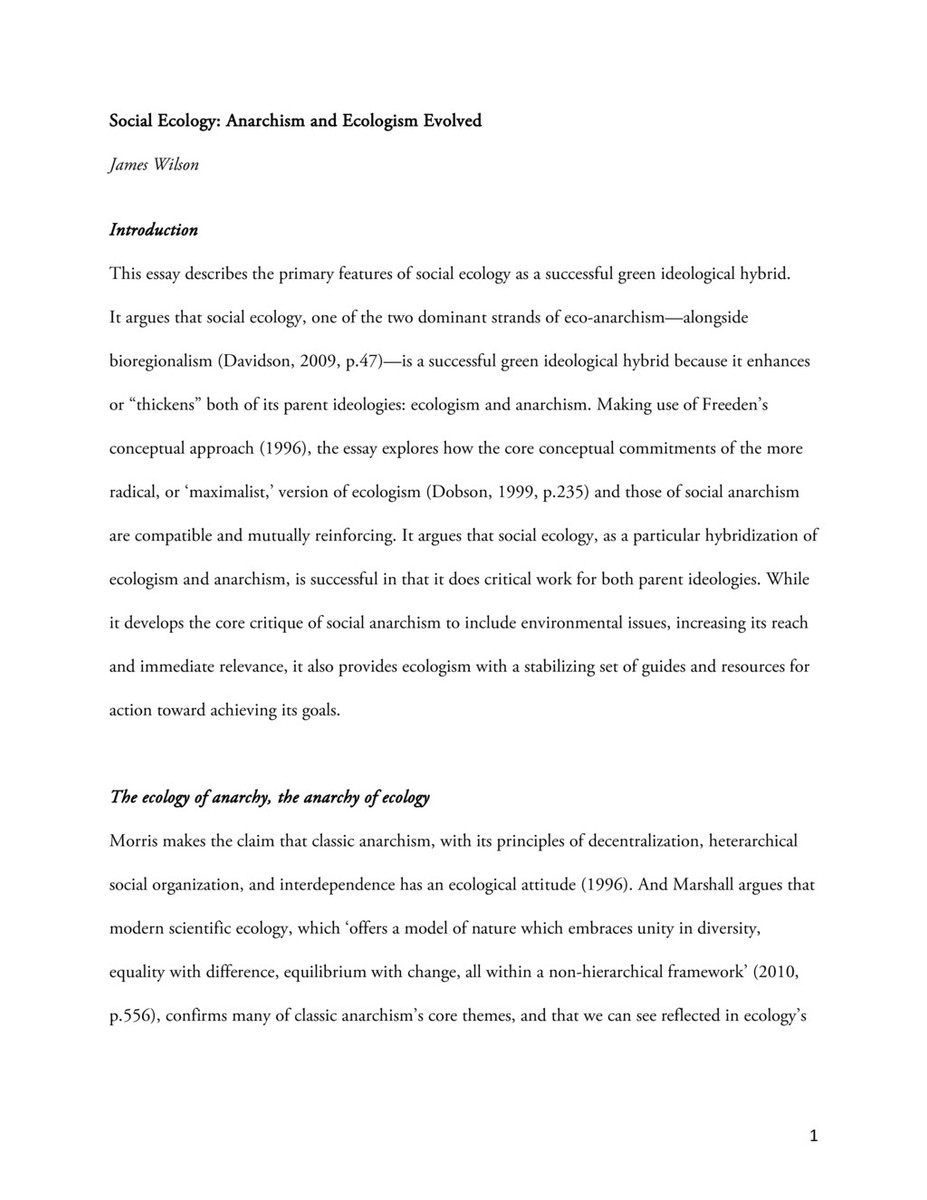 Social ecology and environment image