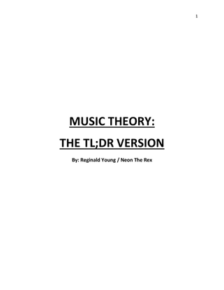 Music-Theory;-The-TL;DR-Version-1.0-.pdf