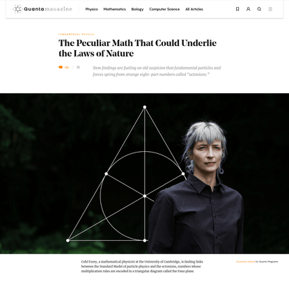 The Octonion Math That Could Underpin Physics | Quanta Magazine
