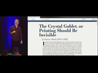 "Variable Fonts and the Future of Web Typography" by Jason Pamental-An Event Apart video