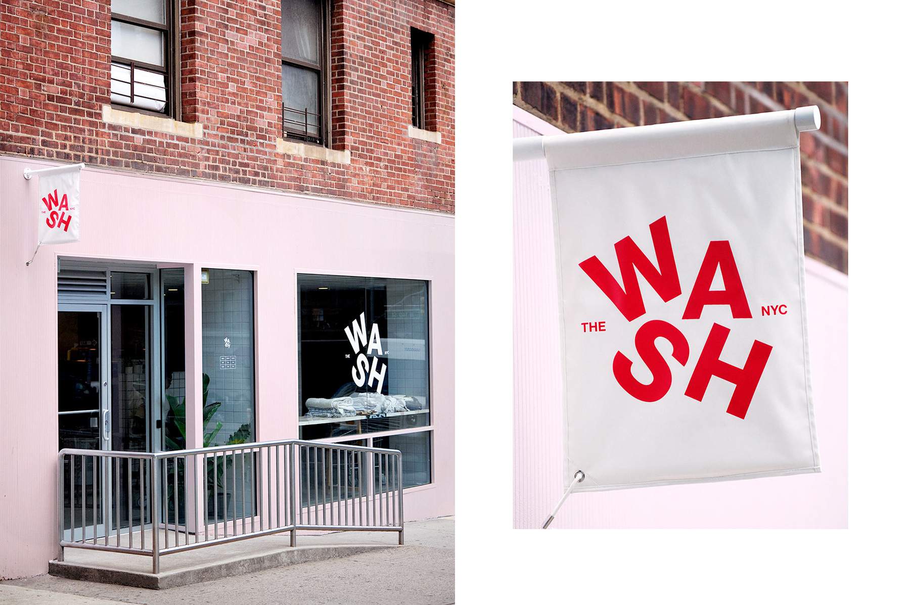 storefront for The Wash NYC