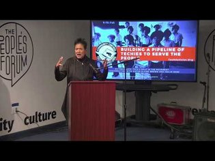 Sister Elaine Brown Discusses Community Control of Modern Technology