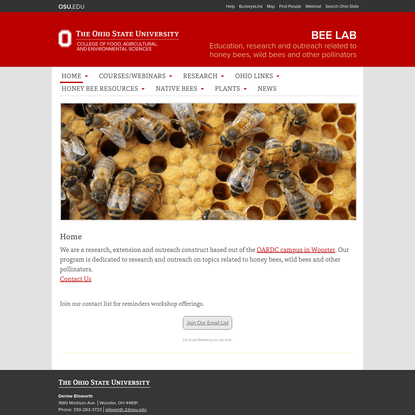 Bee Lab | Education, research and outreach related to honey bees, wild bees and other pollinators