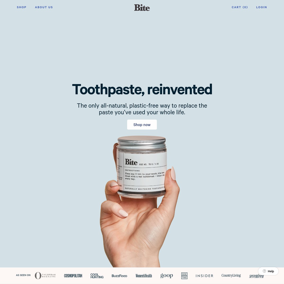 Bite Toothpaste Bits Zero Waste Toothpaste Tablets — Are.na