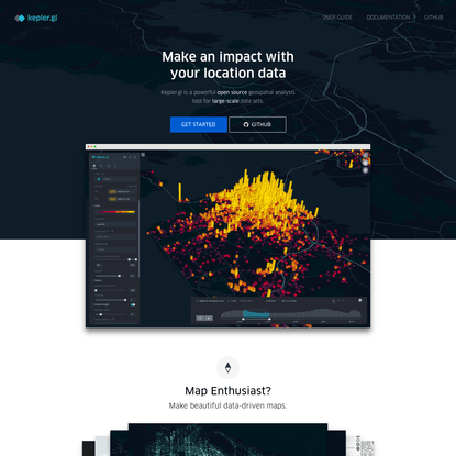 Large-scale WebGL-powered Geospatial Data Visualization Tool