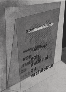 Lázló Moholy-Nagy, Von material zu architektur (Bauhaus book 14), 1929