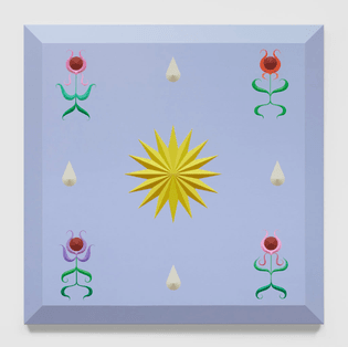 Greg Parma Smith, Solar Growth Panel From Love's Dimension, 2019, Oil on canvas
