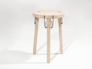 jar latch combined with stool
