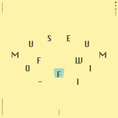 Museum of Wi-Fi