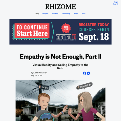 Empathy is Not Enough, Part II
