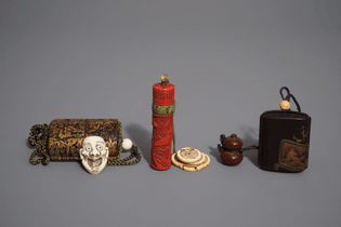 three-japanese-maki-e-and-red-lacquer-inro-with-ojime-and-netsuke-meiji-1920th-c-1.jpg