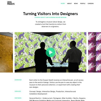 Turning Visitors Into Designers