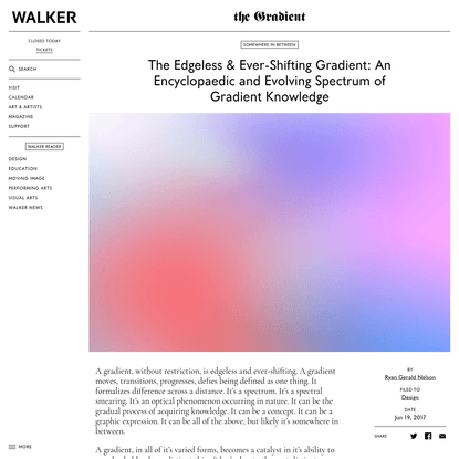 The Edgeless &amp; Ever-Shifting Gradient: An Encyclopaedic and Evolving Spectrum of Gradient Knowledge