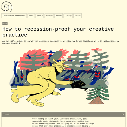How to recession-proof your creative practice