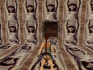 Secret temple in Tomb Raider 4 (not a level edit)