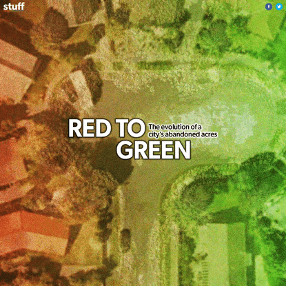 Red to Green: The stark evolution of a city's abandoned acres