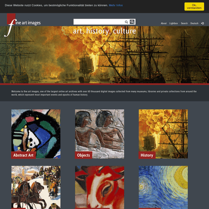 Fine Art Images - Welcome | The Archive of visual and fine arts