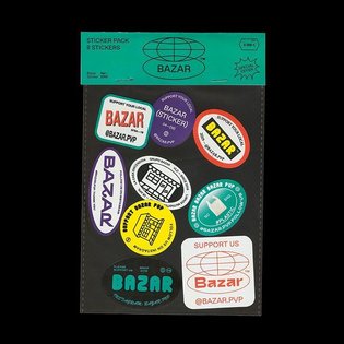 Sticker pack [8 + 1] for @bazar.pvp We will be part of @librosmutantes fair in Madrid (April 26-28th) Support us and take a ...
