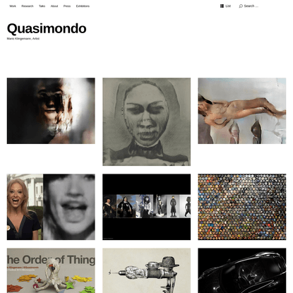 Quasimondo | Mario Klingemann, Artist working with Code, AI and Data