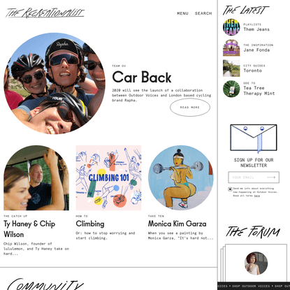 The Recreationalist - The Resource for Recreation