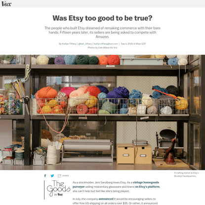 The never-ending, very confusing battle for Etsy's soul