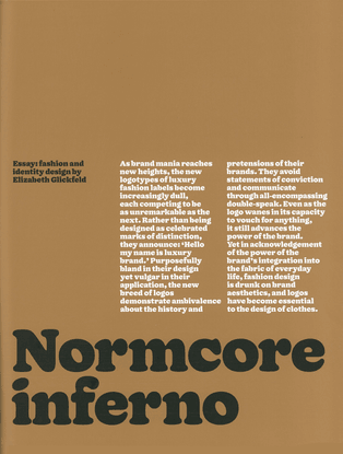 Normcore Inferno article