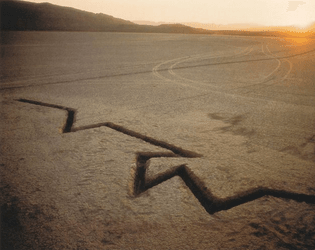 Michael Heizer: Rift, 1968