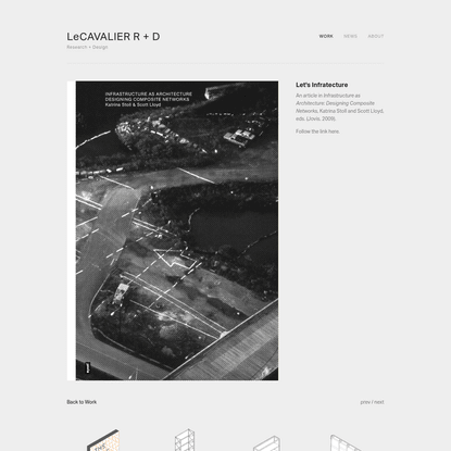 LeCAVALIER R + D