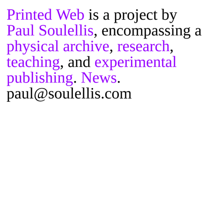 printedweb.org