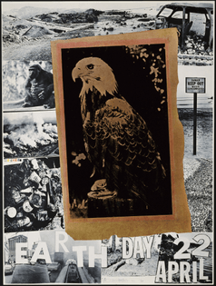Robert Rauschenberg Earth Day - 22 April 1970