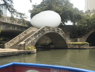 Laurel Schwulst's Egg on Bridge (2018)