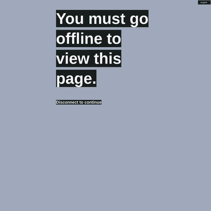Offline Only