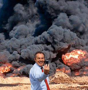 Tony Blair in Iraq