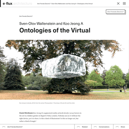 Ontologies of the Virtual