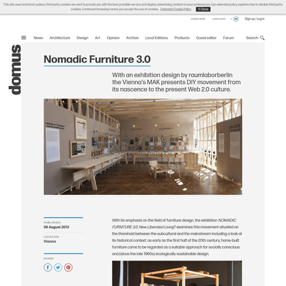 Nomadic Furniture 3.0