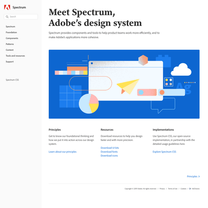Spectrum, Adobe's design system