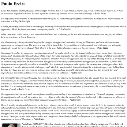 Paulo Freire
