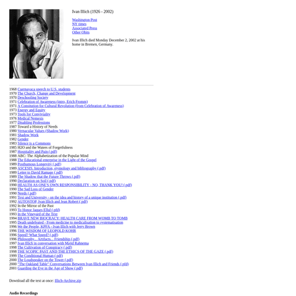 Ivan Illich