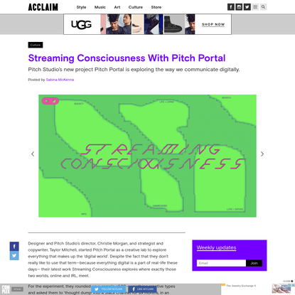 Streaming Consciousness With Pitch Portal