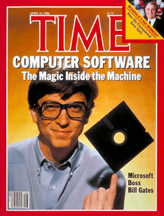 TIME Magazine Cover: Microsoft's Bill Gates - Apr. 16, 1984