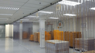 PVC strip curtains