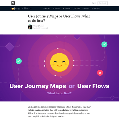 User Journey Maps or User Flows, what to do first?