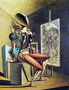 Painter, by Giorgio de Chirico