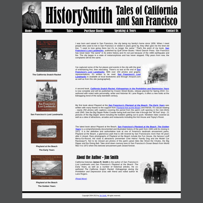 Jim Smith's HistorySmith