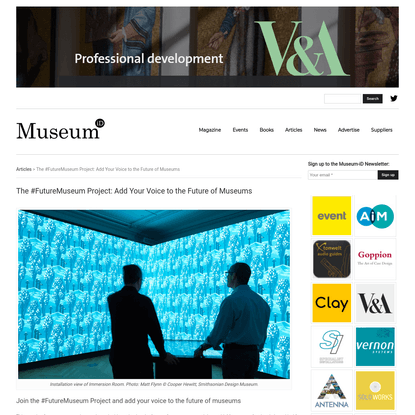 The #FutureMuseum Project: Add Your Voice to the Future of Museums - Museum-iD