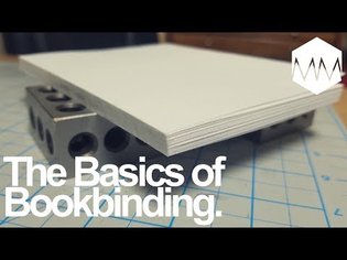 ▲ How to Perfect Bind a Notebook // Bookbinding Basics ep. 13