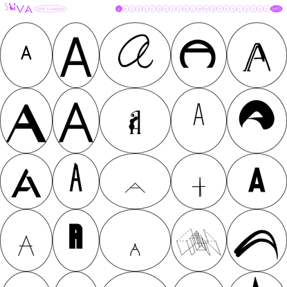 SUVA Type Foundry