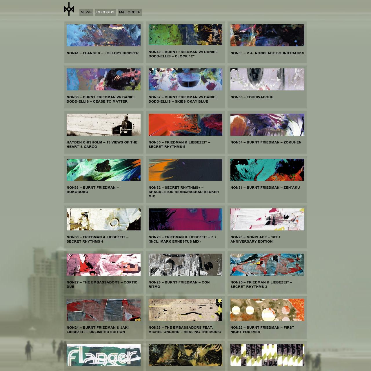 Nonplace " Records