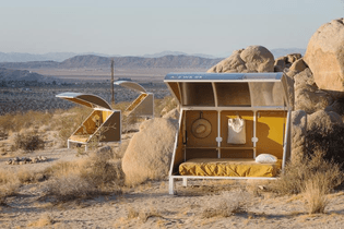 Andrea Zittel, Wagon Station in situ at A-Z West, Joshua Tree, CA, 2015